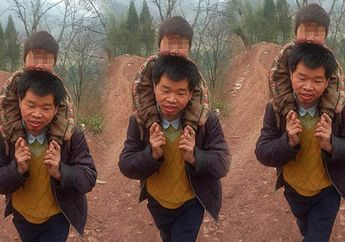 Mengharukan! Demi Pendidikan Sang Buah Hati, Ayah Ini Rela Berjalan 18 Mil Setiap Hari Untuk Hal Ini