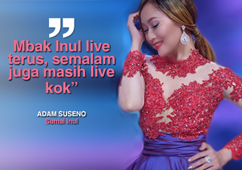 Inul Daratista Dikabarkan Kejang-Kejang Setelah Dihujat Netizan, Adam Suseno Bilang Ini