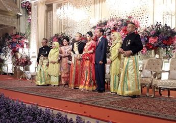 Jokowi Hadiri Resepsi Pernikahan Pembalap Cantik Alexandra Asmasoebrata Dengan Keponakan Jusuf Kalla