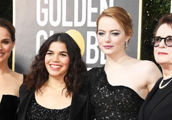 Salah Kostum Saat Hadiri Golden Globes 2018, Begini Penampilan Blanca Blanco, Barbara Meier, dan Meher Tatna 