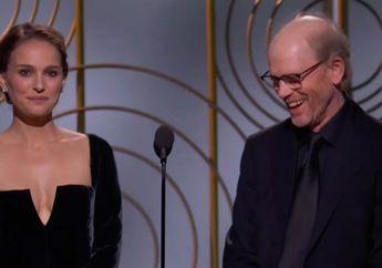 Berdiri di Panggung Untuk Nominasi Sutradara Terbaik Golden Globe Awards 2018, Natalie Portman Keluarkan Pernyataan yang Bikin Orang-orang Terkejut