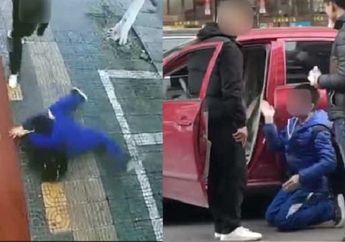 Gara-gara Lempar Batu Ke Arah Sebuah Mobil, Anak SD Dihajar Pemiliknya