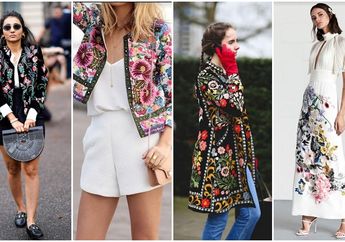 Tahun 2018 Busana Embroidery Jadi Tren Fashion yang Wajib Kamu Punya, Ini Tips Padu Padannya&hellip; 