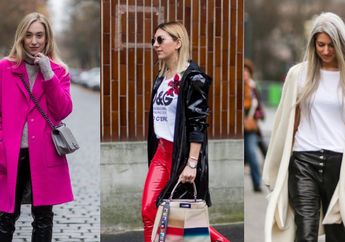 Tampil Keren dengan Leather Pants? Yuk Intip 4 Inspirasi Gaya yang Gampang Banget Buat Kamu Tiru!