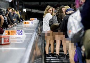 Wadidaw, Ribuan Orang Berkeliaran Tanpa Celana di Tempat Umum, Ternyata Ini Penyebabnya