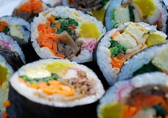 Lezat dan Bergizi, Yuk Bikin Kimbap Roll Sushi Asal Korea, Temen Piknik yang Sehat Banget 