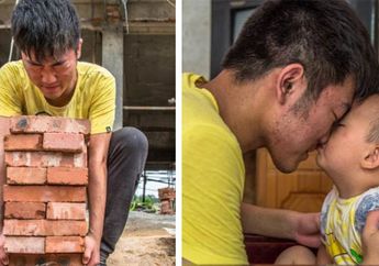 Adiknya Diserang Kanker Ganas, Mahasiswa Kedokteran ini Rela Nyambi jadi Buruh Bangunan, Pengakuannya Bikin Nangis