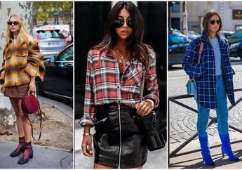 Motif Flannel Kembali Hits di Tahun Ini, Coba Intip Tips Mix and Match Kemeja Flanel yang Modis 