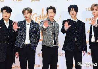 Kocak! Super Junior Lakukan Hal Ini saat di Karpet Merah Golden Disk Awards 2018 Hari Kedua!