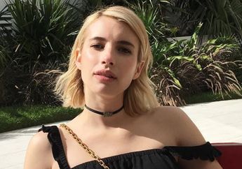 Dijamin Bikin Pangling! Emma Roberts Tampak Sangat Memikat dengan Potongan Poni Pendek, Kayak Apa ya?