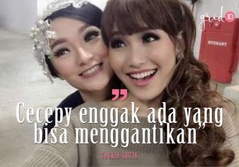 Zaskia Gotik dan Ayu Ting Ting Sepakat Soal Cecepy