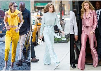 Gaya Fashion Gigi Hadid yang Selalu Matching dengan Nuansa Pastel dan Cerah, Ini Deretan yang Jadi Favorit Grid.ID 