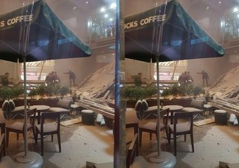 Ngeri! Begini Pemandangan Dari Atas Balkon Bursa Efek Indonesia Yang Ambrol