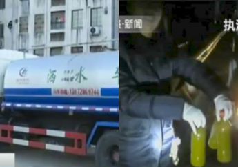 Keterlaluan, Perusahan Farmasi Membuang Limbah Cair ke Jalanan Kota!