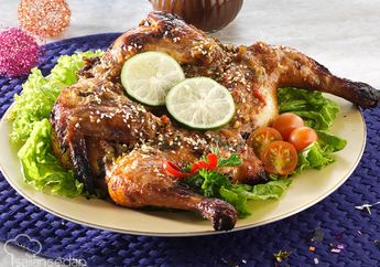 Ayam Panggang Bumbu Tiram, Hidang Mewah yang Menggiurkan