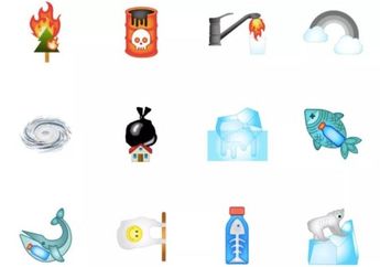Wow! Set Emoji 'Climoji' Diluncurkan Sebagai Tanggapan Atas Perubahan Iklim
