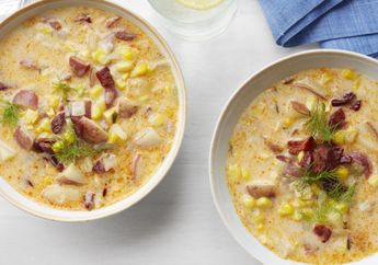 Yummy! yuk Cobain Sup Jagung dan Kentang Untuk Menu Makan Malam, Ngga Bikin Badan Gemuk loh