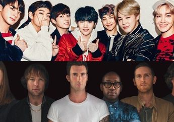Beri Respon Pada Fans, BTS Bakal Kolaborasi Bareng Maroon 5?
