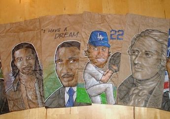 Mengharukan Sekaligus Kreatif, Seorang Ayah Lukis Kantong Bekal Makan Siang Biar sang Anak Punya Banyak Teman