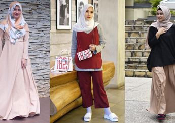 Trio Hijabers Bumil Ini Tampak Menawan dengan Busana Kasual, Intip yuk Gaya Fashion Mereka!