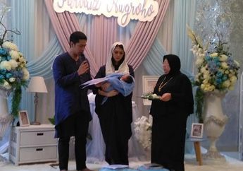 Begini Konsep Dekorasi Akikah dan Syukuran Anak Ke-2 Adi Nugroho dan Donita