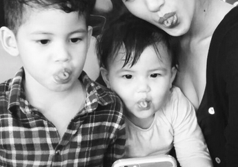 Sedih! Ngakunya Nggak Dapat Ucapan Selamat Ulang Tahun, Tapi Nyatanya Kedua Anak Tsania Marwa Tunggu Ibunya di Rumah