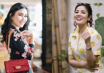 Wow Ayu Ting Ting Kenakan Busana yang Sama dengan Nindy, Gaya Siapa nih yang Lebih Oke?