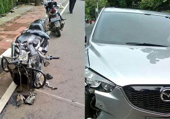 Kecelakaan Harley Davidson VS Mazda Sempat Ricuh, Beginilah Video yang Beredar di Media Sosial