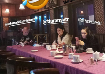 Kompak Deh Caption Mulan Jameela, Maia Estianty dan El Samaan!