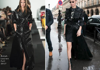 Menuai Banyak Komentar, Gaya Fashion Bella Hadid Terbaru dengan Setelan Busana ala Film Matrix Serba Hitam