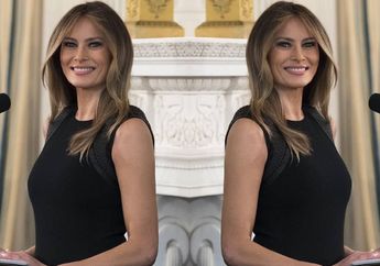 Pakai Legging 12 Juta Rupiah, Begini Penampilan Cantik Ibu Negara Amerika Serikat, Melania Trump dengan Gaya Modisnya