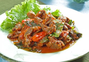 Resep Ampela Tumis Daun Melinjo, Yummy!