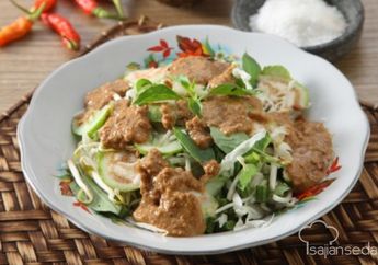 Resep - Karedok, Menyehatkan Berisi Sayuran Segar dan Bumbu Kacang