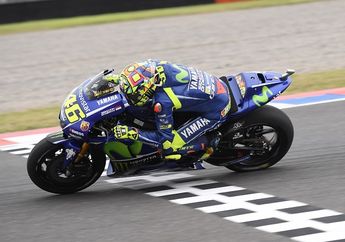 Geregetan! Valentino Rossi Start di Posisi 7, Ini Hasil Lengkap Kualifikasi MotoGP Seri 2 Argentina 