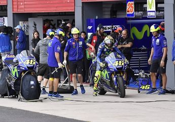 Valentino Rossi Start di Urutan 7 MotoGP Seri Argentina, Ini Loh yang dijadikan Kambing Hitamnya