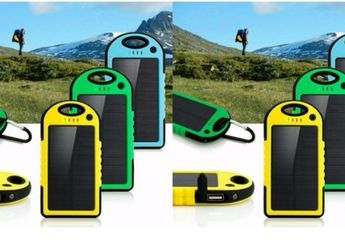 Sering Bepergian Dan Takut Baterai Ponsel Habis? Pakai Powerbank Tenaga Surya Aja 