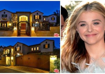 Mewahnya Nggak Ketulungan, Rumah Chloe Grace Moretz Sampai Ada Air Terjunnya Segala!