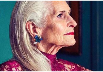 Wow! Nenek Cantik Ini Masih Jadi Model Saat Usianya Hampir Capai Kepala 9