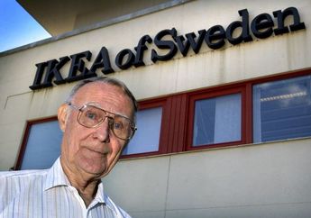 Pendiri IKEA, Ingvar Kamprad Wafat di Usia 91 Tahun