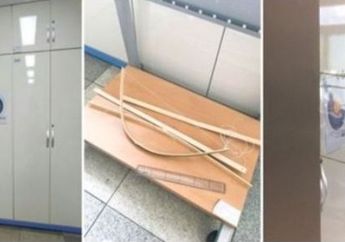 Seorang Wakil Kepala Sekolah Menembakkan Busur Panah Dengan Seorang Guru Sebagai Sasarannya