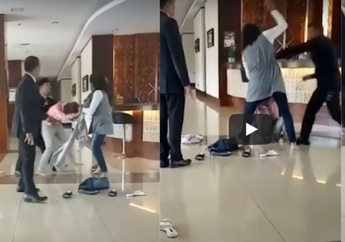 Lagi, Wanita Labrak Pelakor di Hotel, Rambutnya Dijambak dan Perutnya Dipukul