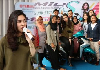 Wow! Yamaha Mio S Ada Fitur Answer Back, Isyana Sarasvati : Nggak Bingung Cari Motornya