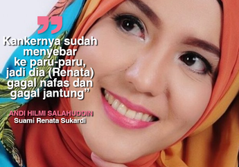 Sakit Kanker Tetap Syuting, Ini 5 Fakta Meninggalnya Renita Sukardi!