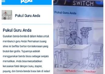 Ramai Berita Murid Aniaya Guru Hingga Tewas, Kini Beredar Game 'Pukul Guru Anda'