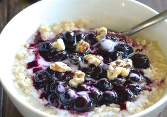 Ingin Ngemil Tapi Takut Gemuk? Yuk Cobain Blueberry Pie Oatmeal Sebagai Camilan Sehat Kamu, Dijamin Ngga Bikin Berat Badan Nambah!