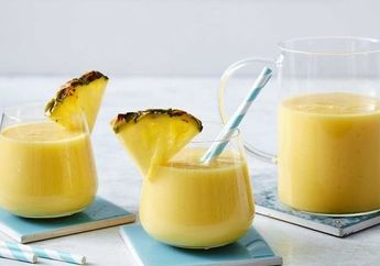 Bikin Pine-Mango Smoothie yuk, Sajian Simpel yang Bisa Bikin Harimu Lebih Segar