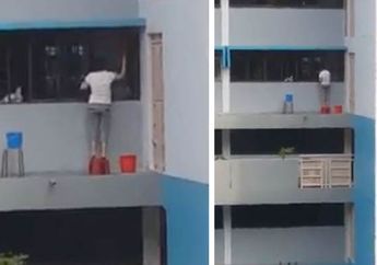 TKW di Singapura, Bertaruh Nyawa Demi Bersihkan Jendela, Pemilik Dikecam Netizen!