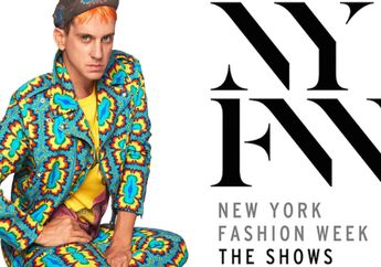 Jeremy Scott Pilih Wig dengan Gaya Straight Bob Neon untuk Model di New York Fashion Week 2018, Kayak Apa ya?