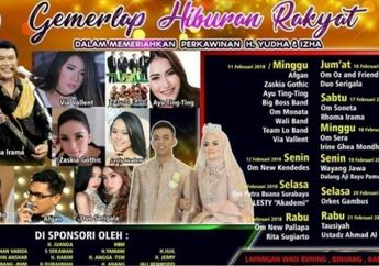 Heboh Pesta Pernikahan Selama 10 Hari di Kalimantan Selatan, Afgan Dibuat Sepanggung dengan 3 Pendangdut Top