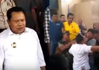 Ricuh, Detik-detik Wakil Bupati Morowali Ngamuk dan Cipatakan Keributan di Ruang Pelantikan Pejabat